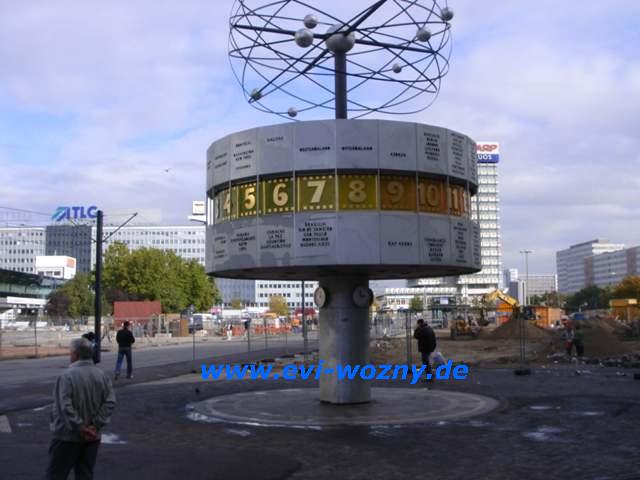 Weltzeituhr Alexanderplatz